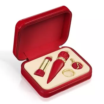 CHRISTIAN LOUBOUTIN BEAUTY Набор с аксессуарами: матовая помада для губ Rouge Louboutin