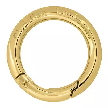 CHRISTIAN LOUBOUTIN BEAUTY Золотистая цепочка и кольцо Sooooo GLOW