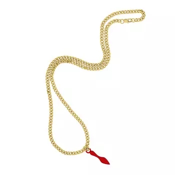 CHRISTIAN LOUBOUTIN BEAUTY Золотистая цепочка и кольцо Sooooo GLOW