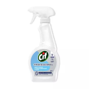 CIF Professional спрей для стекол,зеркал, нержавеющей стали и поверхностей 500.0