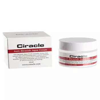 CIRACLE Крем для лица увлажняющий для проблемной кожи Anti Blemish Aqua Cream