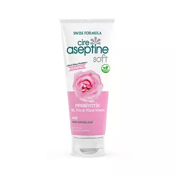 CIRE ASEPTINE Крем для рук с пребиотиком и экстрактом Розы Prebiotic Care Cream - Rose 75.0