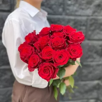 CITY FLOWERS Букет "15 роз сорта Explorer"