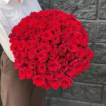 CITY FLOWERS Букет "75 роз сорта Explorer"