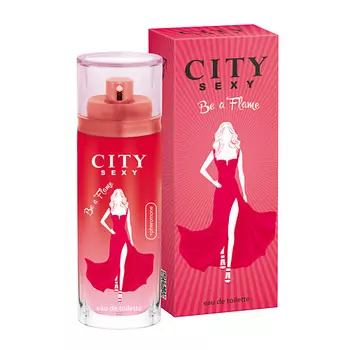 CITY PARFUM Туалетная вода женская City Sexy Be a Flame 60.0
