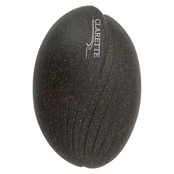 CLARETTE Расческа для волос из натурального молотого кофе компактная