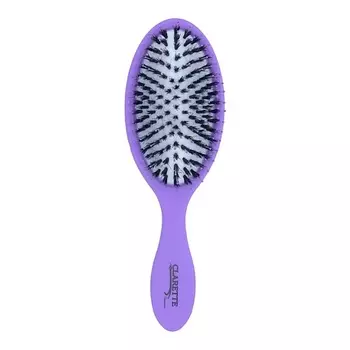 CLARETTE Расческа для волос массажная с натуральной щетиной