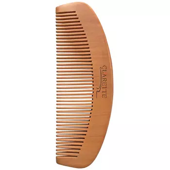 CLARETTE Расческа-гребень деревянная CWC 483 Бежевая