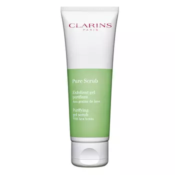 CLARINS Гель для лица матирующий отшелушивающий Pure Scrub