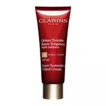 CLARINS Интенсивный укрепляющий крем с легким тоном Super Restorative SPF20