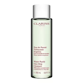 CLARINS Очищающая вода для комбинированной и жирной кожи с экстрактом мяты Eau Nettoyante
