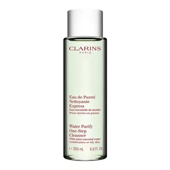 CLARINS Очищающая вода для комбинированной или жирной кожи с экстрактом мяты