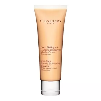 CLARINS Очищающий пенящийся крем с отшелушивающим эффектом Doux Nettoyant Gommant Express