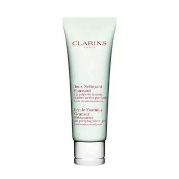 CLARINS Очищающий пенящийся крем с экстрактом тамаринда для комбинированной или жирной кожи Doux Nettoyant Moussant