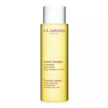 CLARINS Тонизирующий лосьон для сухой или нормальной кожи с экстрактом ромашки Lotion Tonique