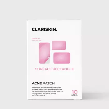 CLARISKIN Surface Rectangles Антибактериальные патчи. 10.0