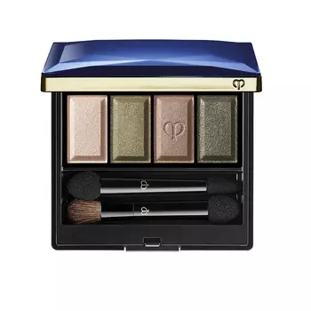 CL DE PEAU BEAUT Палетка из 4 теней с шелковой текстурой (сменный блок)