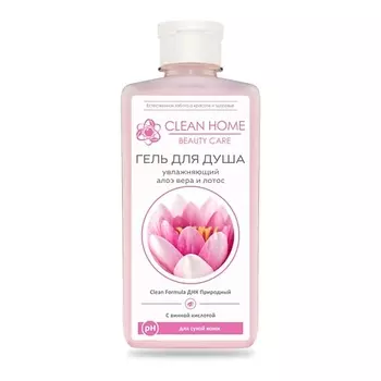 CLEAN HOME BEAUTY CARE Гель для душа Увлажняющий 350.0