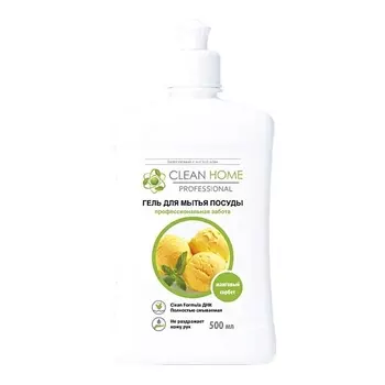 CLEAN HOME Гель для мытья посуды Манговый сорбет 500.0