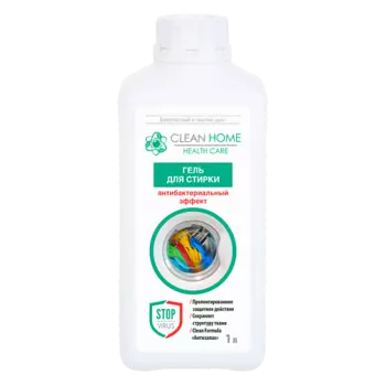 CLEAN HOME ЭКО Гель для стирки антибактериальный 1000.0