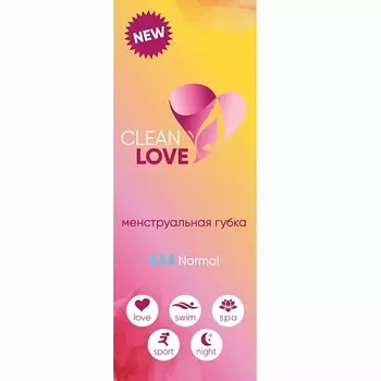 CLEAN LOVE Мягкий тампон normal 6.0