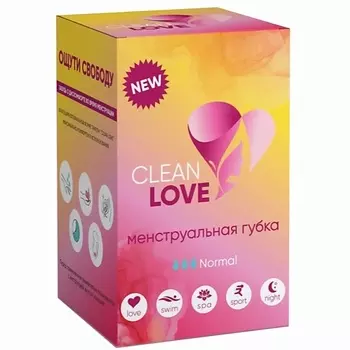 CLEAN LOVE Мягкий тампон normal 3.0