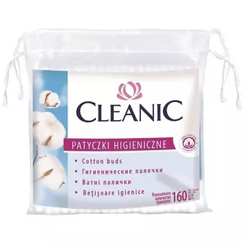 CLEANIC Гигиенические ватные палочки 160.0