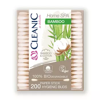 CLEANIC Home Spa Bamboo Гигиенические ватные палочки 200.0