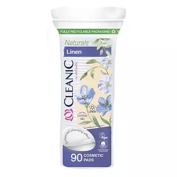 CLEANIC Naturals Linen Гигиенические ватные диски 90.0