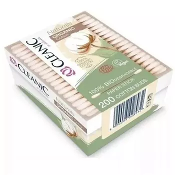 CLEANIC Naturals Organic Гигиенические ватные палочки 200.0