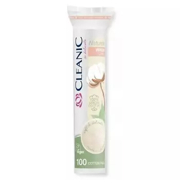 CLEANIC Naturals Virgin Cotton Гигиенические ватные диски 100.0