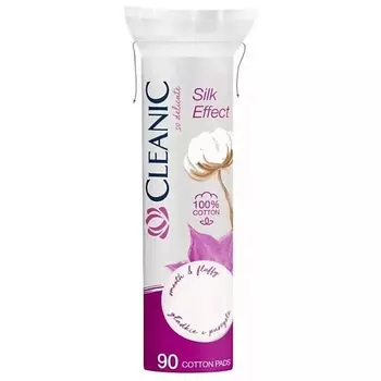 CLEANIC Silk Effect Гигиенические ватные диски 90.0