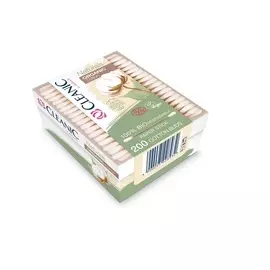 CLEANIC Ватные палочки Naturals Organic Cotton картон