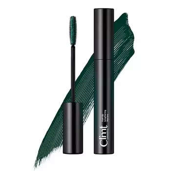 CLIMTCOSMETICS Удлиняющая влагостойкая термотушь для ресниц с силиконовой щеточкой