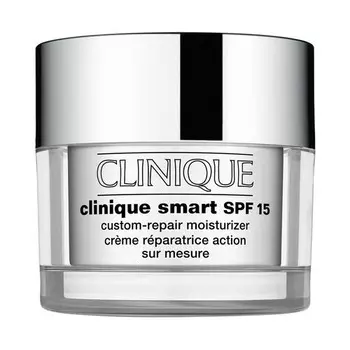 CLINIQUE Интеллектуальный восстанавливающий дневной крем с SPF 15 для комбинированной и склонной к сухости кожи Smart Moisturizer