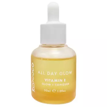 ECOCOCO Сыворотка для лица с витамином E для сияния All Day Glow Vitamin E