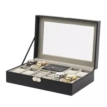 CLOX Бокс для хранения 8 наручных часов и украшений W22