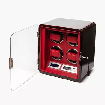 CLOX Шкатулка для автоподзавода 4 часов, с подсветкой, W209BL-4