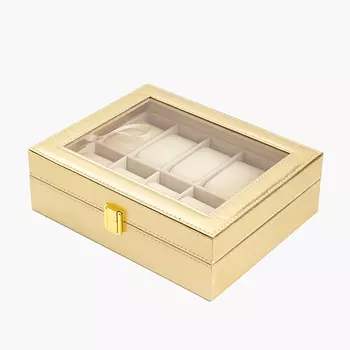 CLOX Шкатулка для хранения 10 часов, P-10GOLD