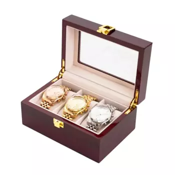 CLOX Шкатулка для хранения 3 часов, W03RED