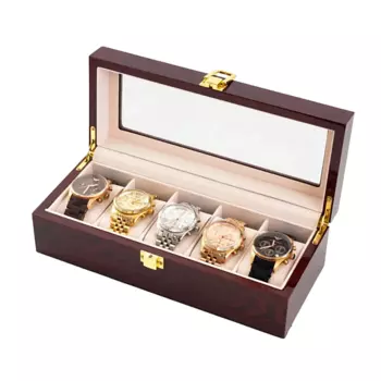 CLOX Шкатулка для хранения 5 часов, W05RED