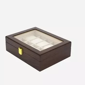 CLOX Шкатулка для хранения часов и украшений, 10 секций, W41-Z