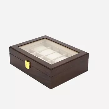 CLOX Шкатулка для хранения часов и украшений, 12 секций, W42-Z