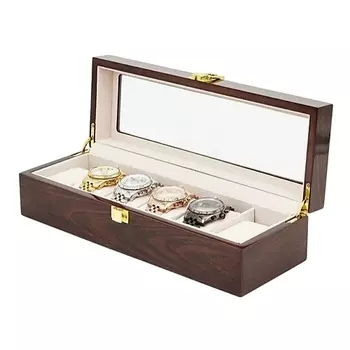 CLOX Шкатулка для хранения часов и украшений, 6 секций, W40-Z