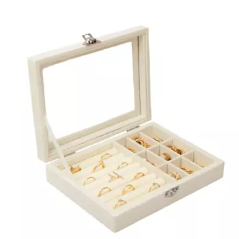 CLOX Шкатулка для хранения украшений, JH9301-BG