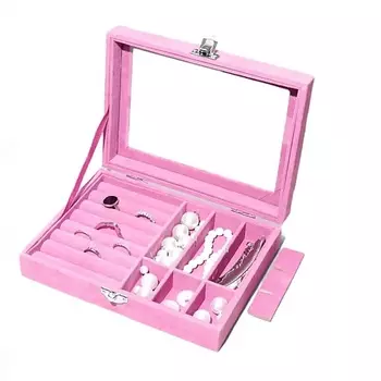 CLOX Шкатулка для хранения украшений, JH9301-PK