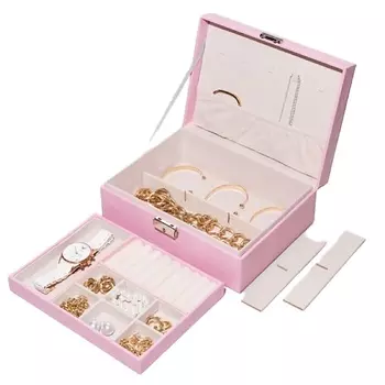 CLOX Шкатулка для хранения украшений, JH9304-PK