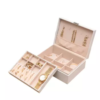 CLOX Шкатулка для хранения украшений, JH9304-WH