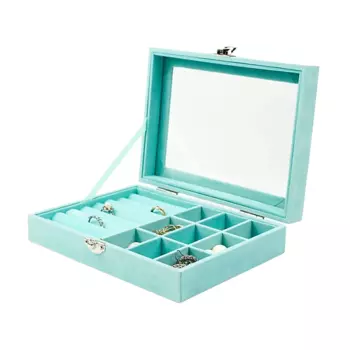 CLOX Шкатулка для украшений и бижутерии, JH9301-TQ