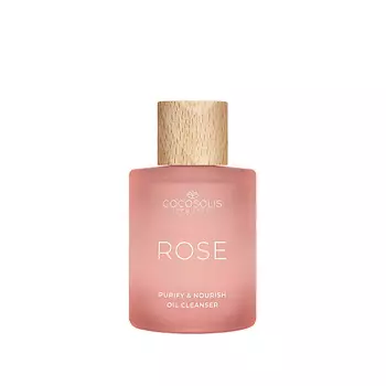 COCOSOLIS Очищающее масло для лица с болгарской дамасской розой Skin Care Rose Purify & Nourish
